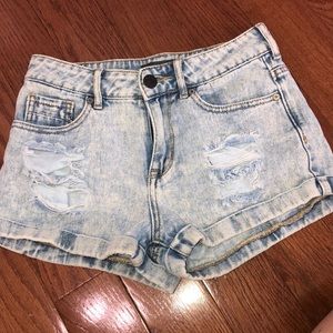 Jean shorts